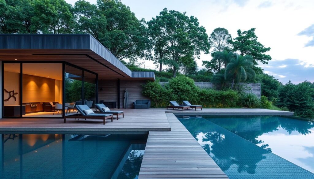Modernes Poolhaus Design