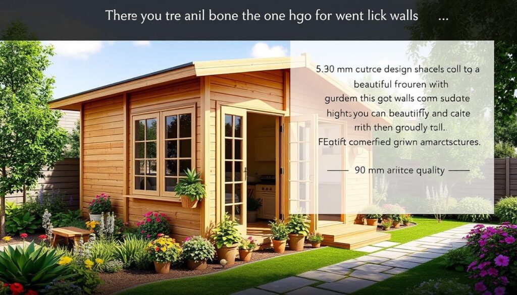 Gartenhaus Design Gestaltung