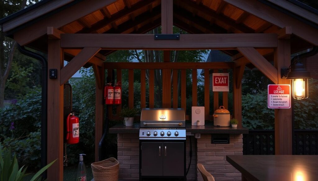 Sicherheit in Grillhäusern
