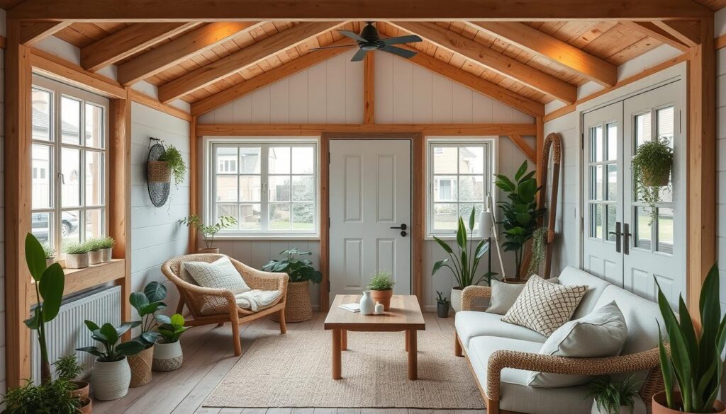 Skandinavische Gartenhaus Innendekoration