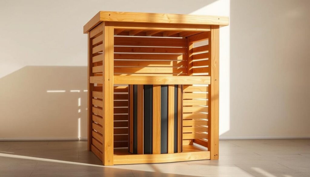 Deckelbau Mülltonnenverkleidung