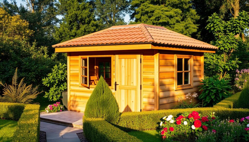 Gartenhaus Wandstärke